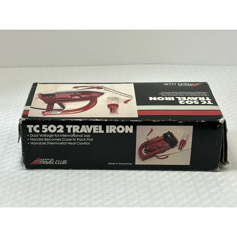 Sanyei Travel‎ Club Travel iron model PC-50: 120/240 V